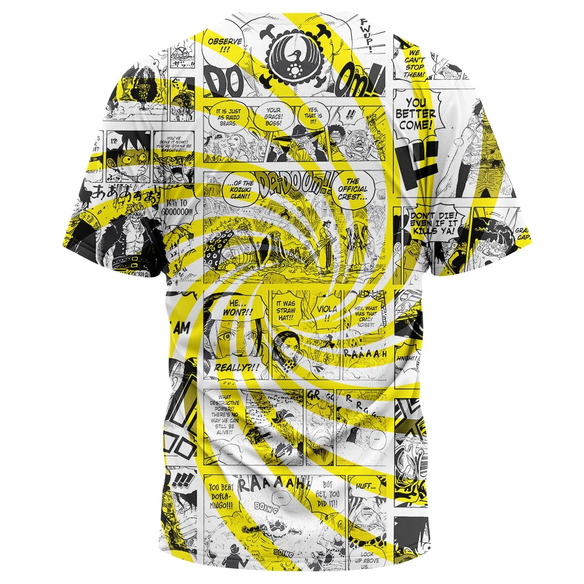 One Piece Blazing Force Luffy T-Shirt 4 One Piece Blazing Force Luffy T-Shirt - Image 2