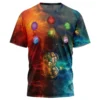 Cosmic Infinity Stones Marvel T-Shirt -Deals Togberry Store Cosmic Infinity Stones Marvel T Shirt 3D FRONT Mockup