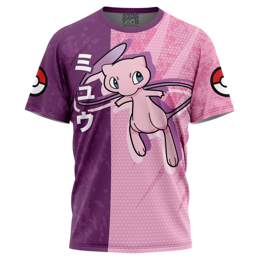 Mew Attack Pokemon T-Shirt 3 Mew Attack Pokemon T-Shirt