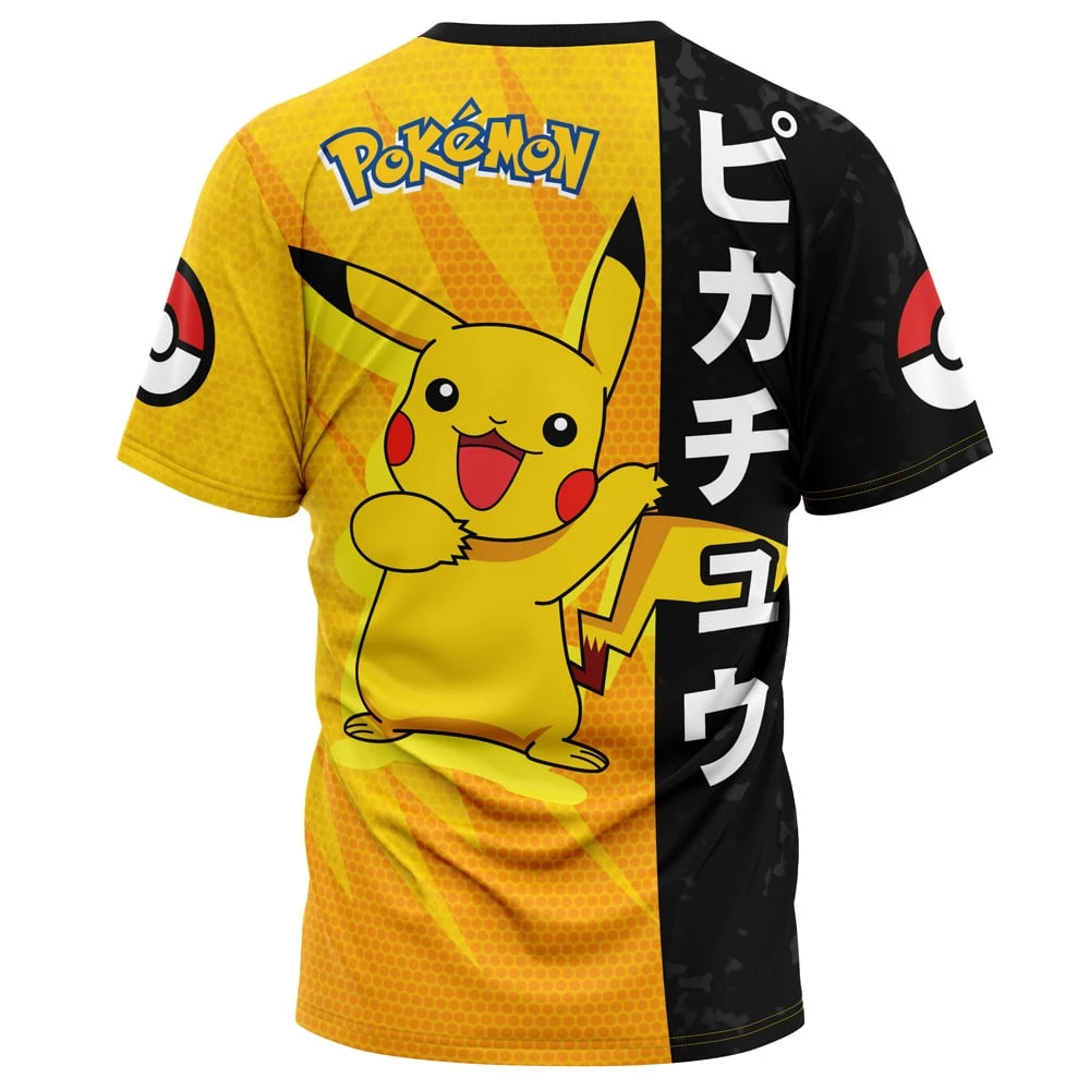 Pikachu Shock Pokemon T-Shirt 4 Pikachu Shock Pokemon T-Shirt - Image 2