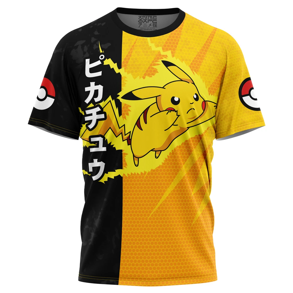 Pikachu Shock Pokemon T-Shirt 3 Pikachu Shock Pokemon T-Shirt