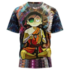 Rick And Morty Trippy Enlightened Morty T-Shirt