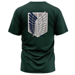 Scouting Regiment Attack On Titan T-Shirt 5 Scouting Regiment Attack On Titan T-Shirt -Deals Togberry Store Scouting Regiment Attack on Titan T Shirt 3D BACK Mockup