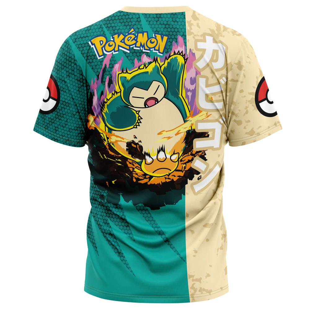 Snorlax Attack Pokemon T-Shirt 4 Snorlax Attack Pokemon T-Shirt - Image 2