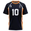 Team Karasuno Hinata #10 Haikyuu T-Shirt 2 Team Karasuno Hinata #10 Haikyuu T-Shirt -Deals Togberry Store Team Karasuno Haikyuu T Shirt 3D FRONT Mockup