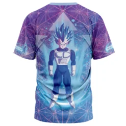 Trippy Astral Vegeta Dragon Ball Z T-Shirt 5 Trippy Astral Vegeta Dragon Ball Z T-Shirt -Deals Togberry Store Trippy Astral Vegeta Dragon Ball Z T Shirt 3D BACK Mockup