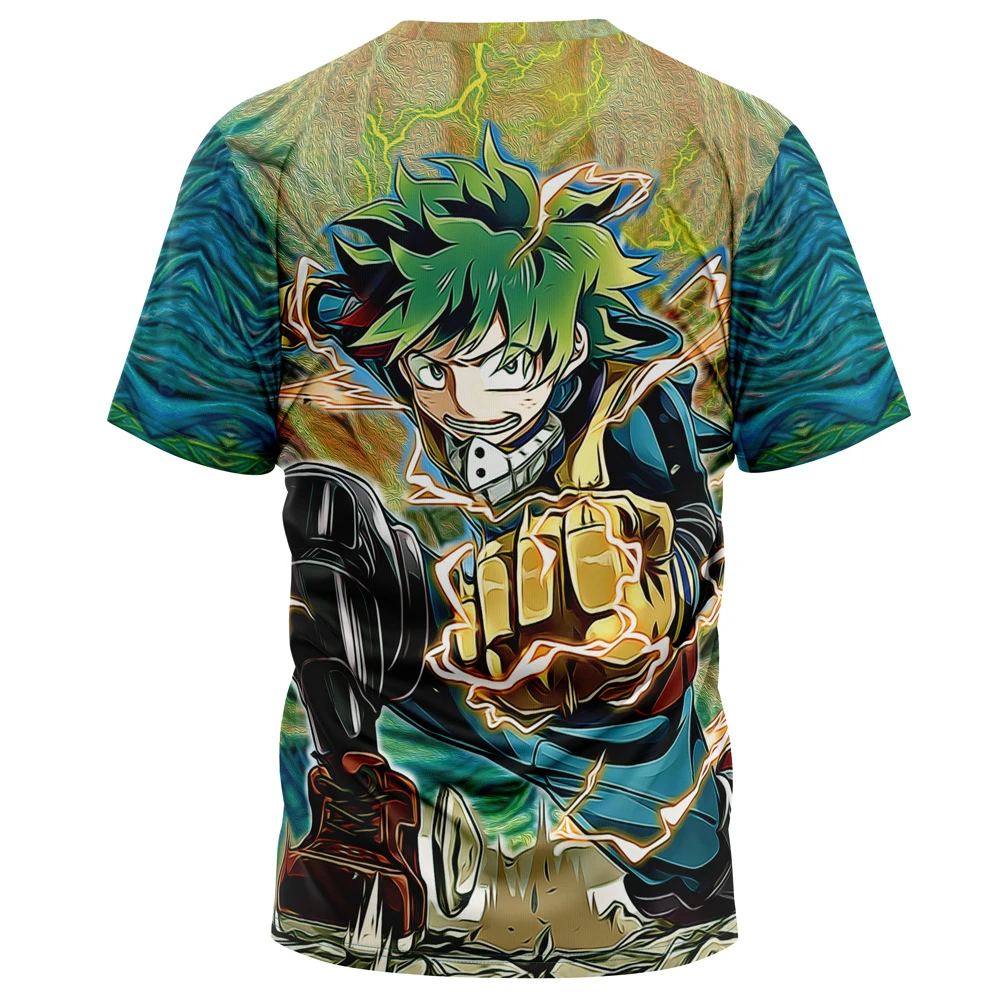 Trippy Deku My Hero Academia T-Shirt 4 Trippy Deku My Hero Academia T-Shirt - Image 2