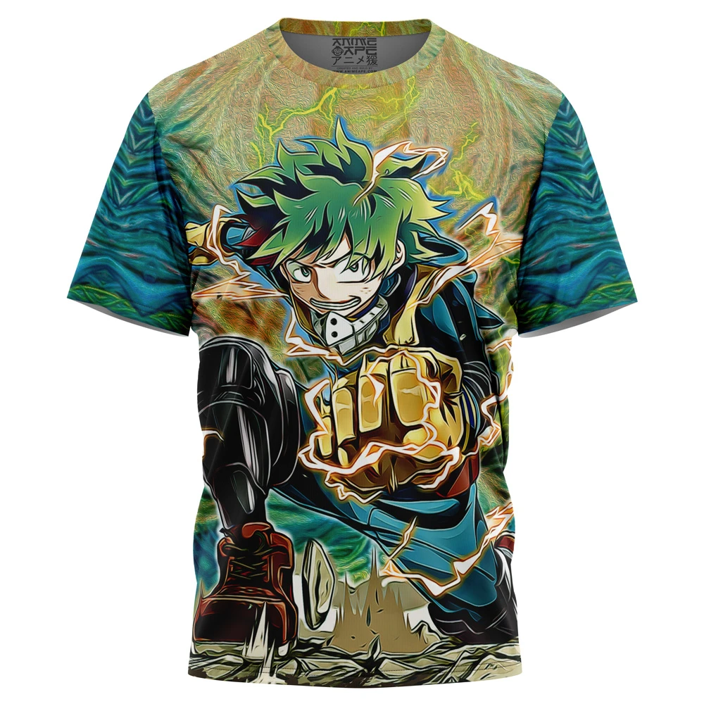 Trippy Deku My Hero Academia T-Shirt 3 Trippy Deku My Hero Academia T-Shirt