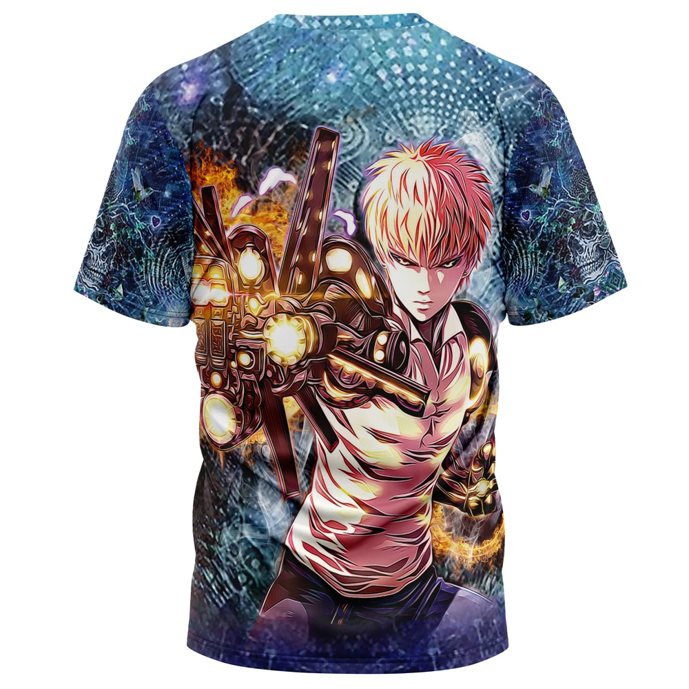 Trippy Genos One Punch Man T-Shirt 4 Trippy Genos One Punch Man T-Shirt - Image 2
