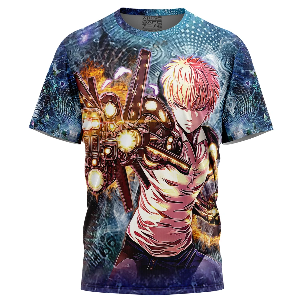 Trippy Genos One Punch Man T-Shirt 3 Trippy Genos One Punch Man T-Shirt