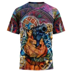 Trippy Guido Mista Six Bullets Jojo’s Bizarre Adventure T-Shirt