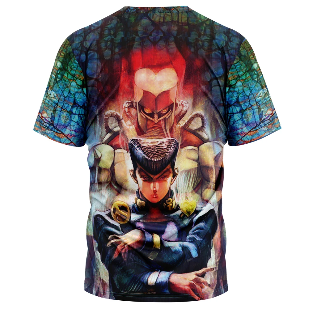 Trippy Josuke Shining Diamond Jojo’s Bizarre Adventure T-Shirt 3 Trippy Josuke Shining Diamond Jojo’s Bizarre Adventure T-Shirt - Image 2