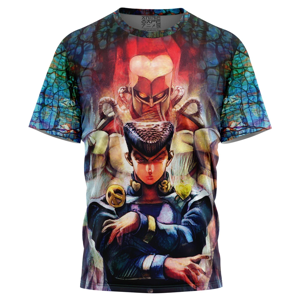 Trippy Josuke Shining Diamond Jojo’s Bizarre Adventure T-Shirt 2 Trippy Josuke Shining Diamond Jojo’s Bizarre Adventure T-Shirt