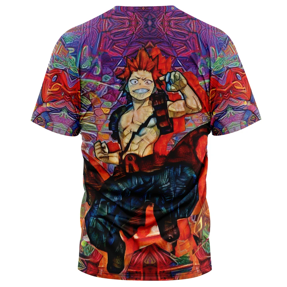 Trippy Kirishima Red Riot My Hero Academia T-Shirt 4 Trippy Kirishima Red Riot My Hero Academia T-Shirt - Image 2