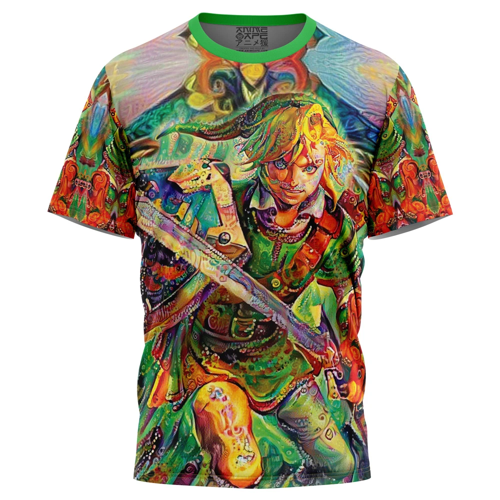Trippy Link Legend Of Zelda T-Shirt 3 Trippy Link Legend Of Zelda T-Shirt