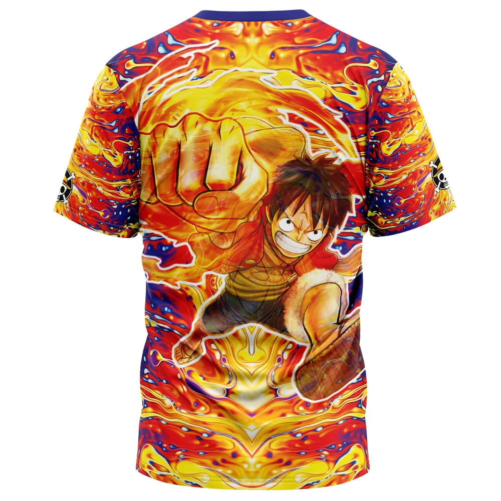 One Piece Trippy Luffy T-Shirt 4 One Piece Trippy Luffy T-Shirt - Image 2