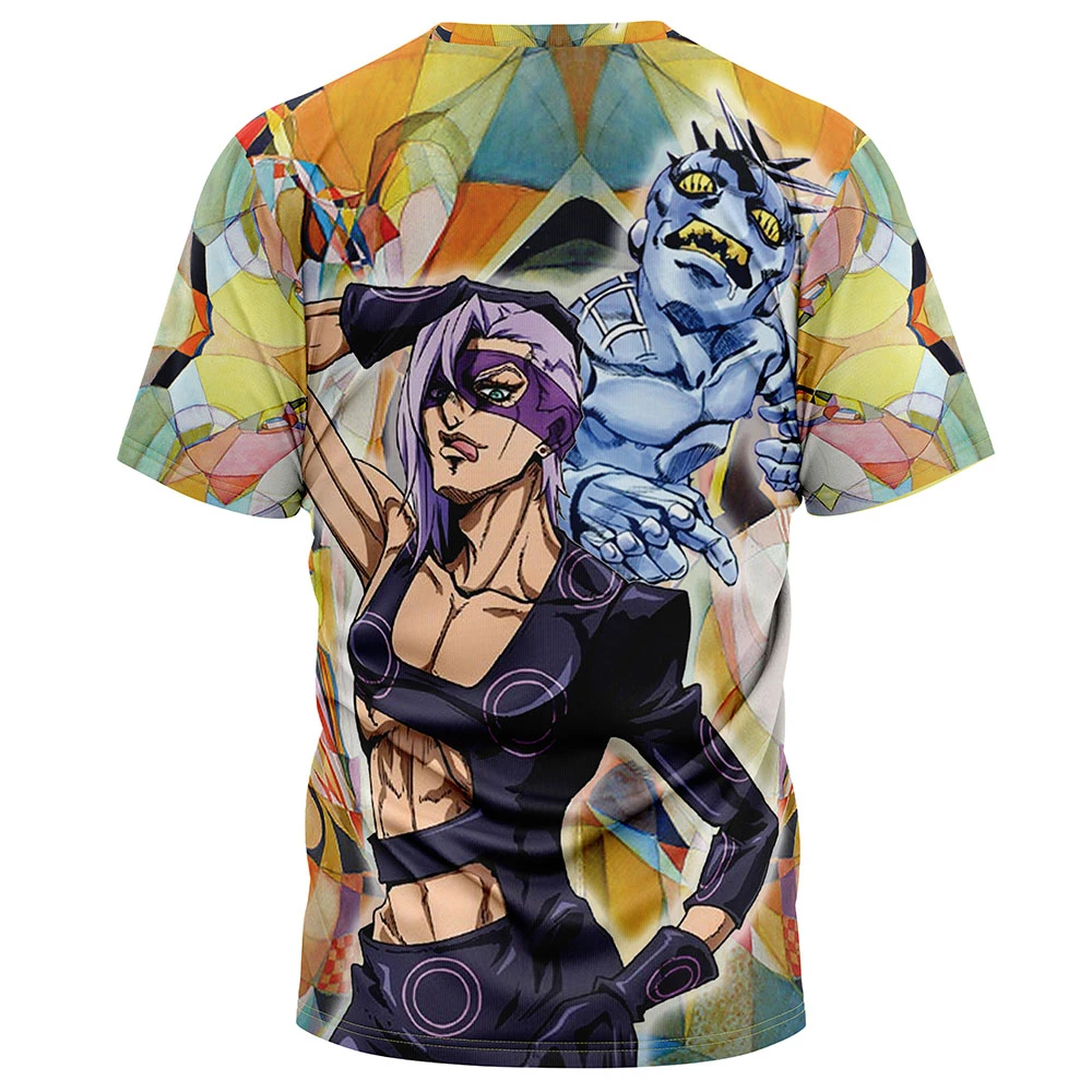Trippy Melone Babyhead Jojo’s Bizarre Adventure T-Shirt 4 Trippy Melone Babyhead Jojo’s Bizarre Adventure T-Shirt - Image 2