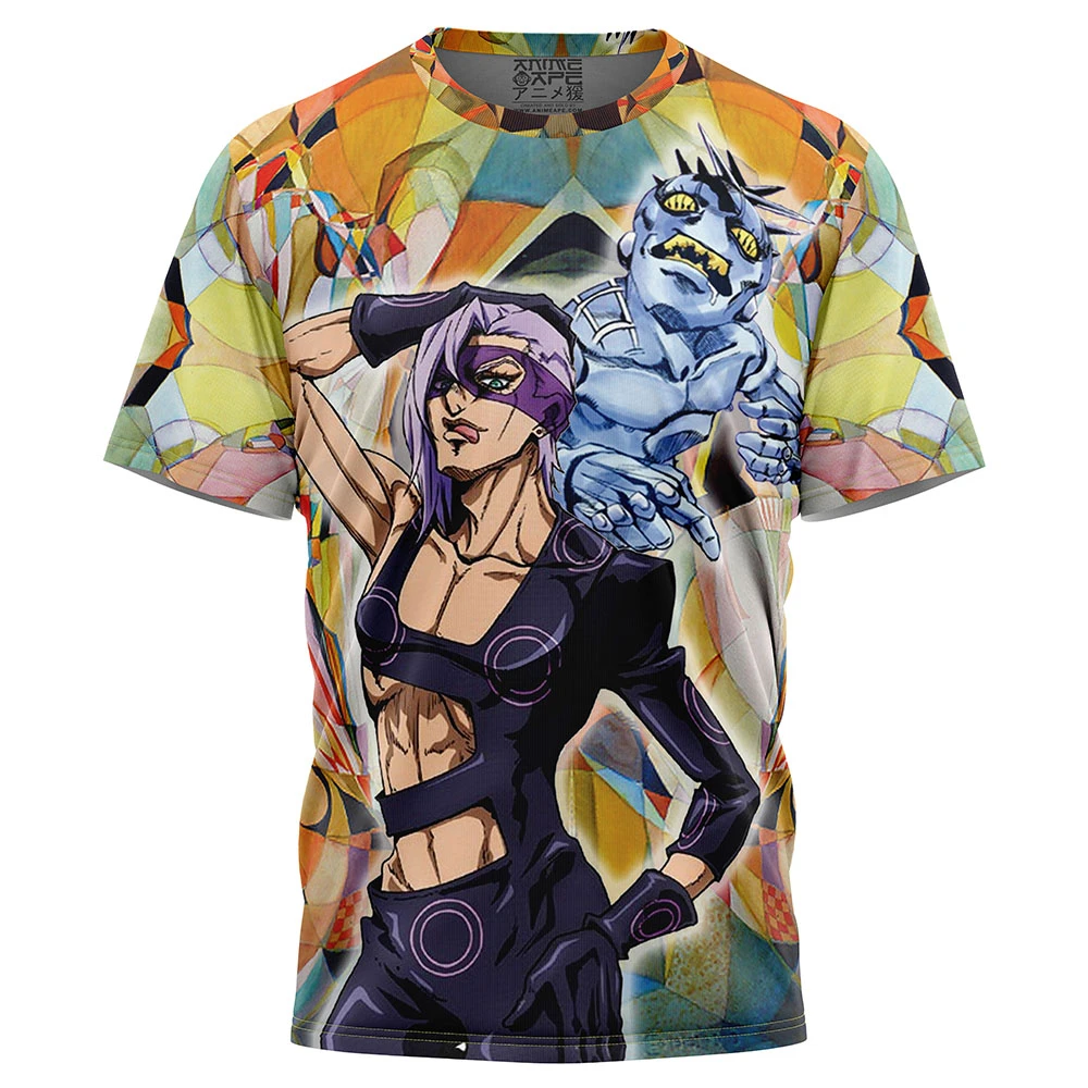 Trippy Melone Babyhead Jojo’s Bizarre Adventure T-Shirt 3 Trippy Melone Babyhead Jojo’s Bizarre Adventure T-Shirt