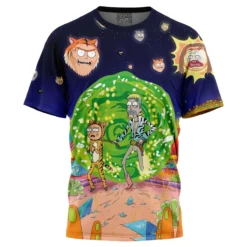 Rick And Morty Tiger King T-Shirt