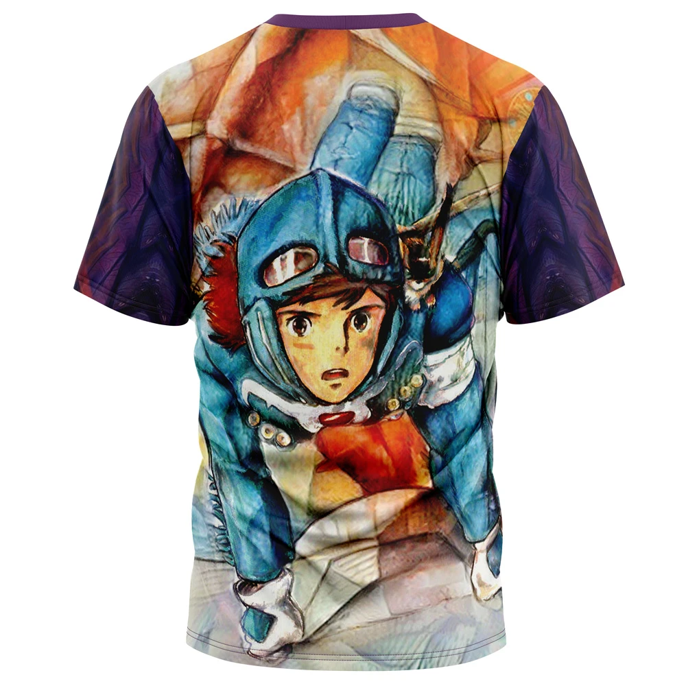 Trippy Nausicaa Of The Valley Of The Wind Studio Ghibli T-Shirt 4 Trippy Nausicaa Of The Valley Of The Wind Studio Ghibli T-Shirt - Image 2