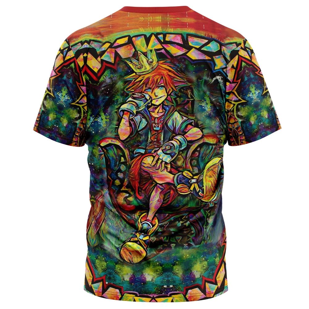 Trippy Sora Kingdom Hearts T-Shirt 4 Trippy Sora Kingdom Hearts T-Shirt - Image 2