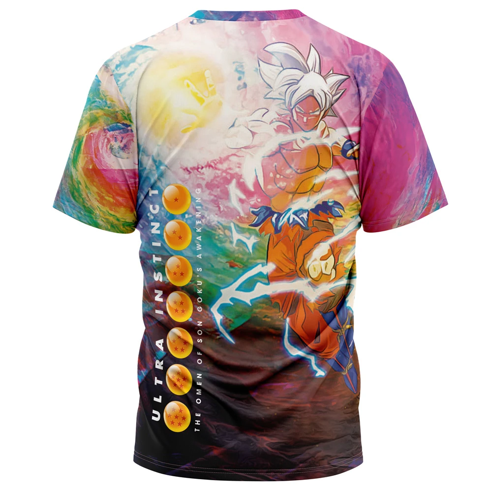 Trippy Ultra Instinct Goku Dragon Ball Z T-Shirt 4 Trippy Ultra Instinct Goku Dragon Ball Z T-Shirt - Image 2