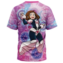 Trippy Uraraka Ochako My Hero Academia T-Shirt 5 Trippy Uraraka Ochako My Hero Academia T-Shirt -Deals Togberry Store Trippy Uraraka Ochako My Hero Academia T Shirt 3D BACK Mockup