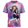 Trippy Uraraka Ochako My Hero Academia T-Shirt 2 Trippy Uraraka Ochako My Hero Academia T-Shirt -Deals Togberry Store Trippy Uraraka Ochako My Hero Academia T Shirt 3D FRONT Mockup