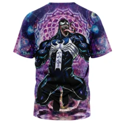 Deals Togberry Store -Deals Togberry Store Trippy Venom Marvel T Shirt 3D BACK Mockup