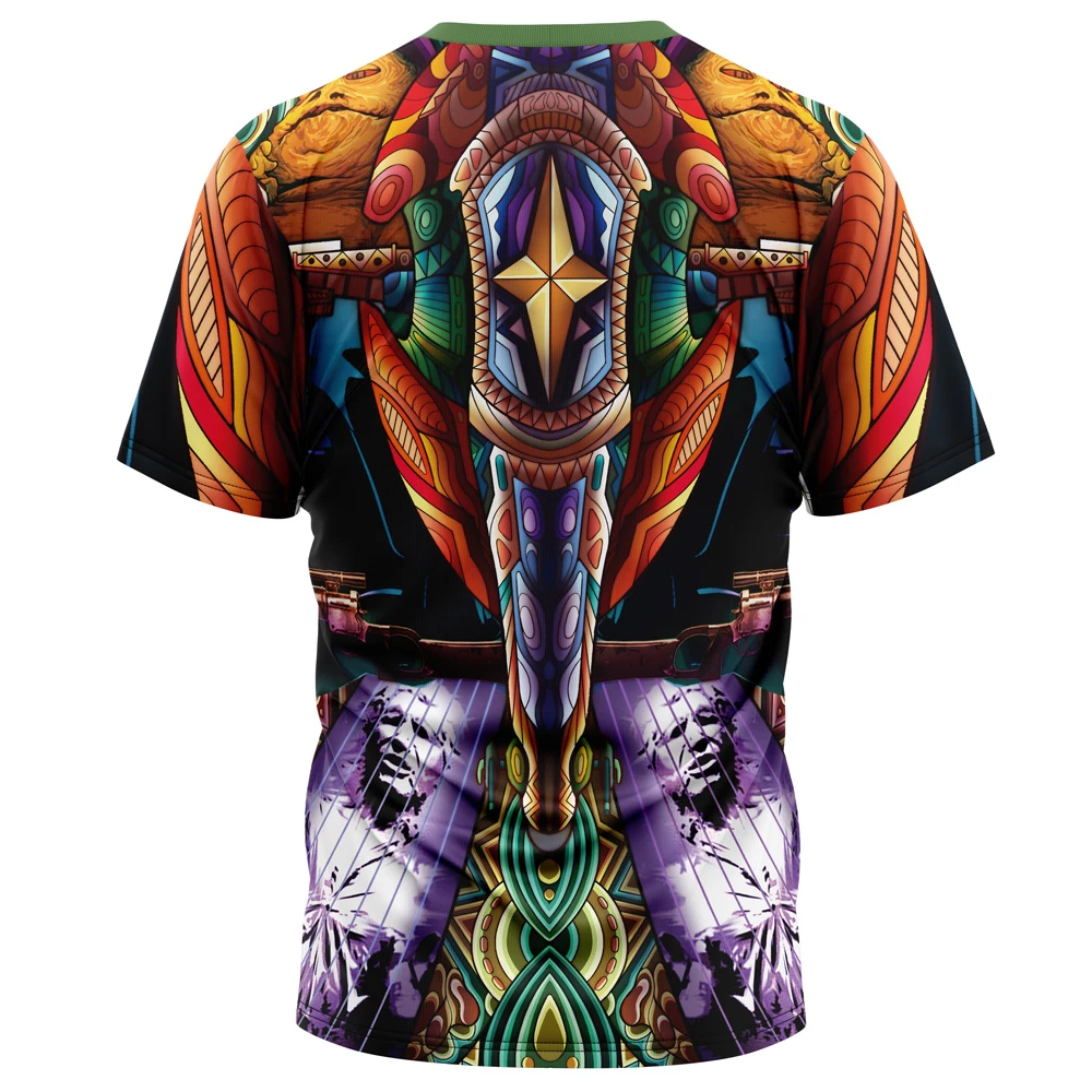 Trippy Boba Fett Star Wars T-Shirt 4 Trippy Boba Fett Star Wars T-Shirt - Image 2
