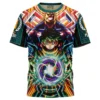 Trippy Deku X All Might My Hero Academia T-Shirt 1 Trippy Deku X All Might My Hero Academia T-Shirt -Deals Togberry Store deku T Shirt front