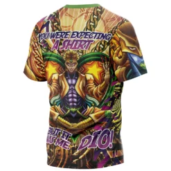 Trippy Medidating Dio It Was Me JoJo’s Bizarre Adventure T-Shirt 8 Trippy Medidating Dio It Was Me JoJo’s Bizarre Adventure T-Shirt -Deals Togberry Store dio T Shirt back side