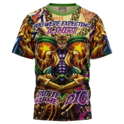 Trippy Medidating Dio It Was Me JoJo’s Bizarre Adventure T-Shirt