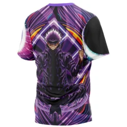 Trippy Meditating Gojo Satoru Jujutsu Kaisen T-Shirt 8 Trippy Meditating Gojo Satoru Jujutsu Kaisen T-Shirt -Deals Togberry Store drippy gojo T Shirt back side