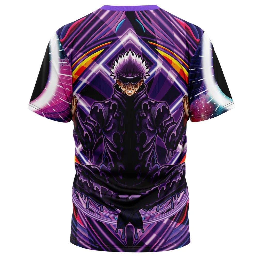 Trippy Meditating Gojo Satoru Jujutsu Kaisen T-Shirt 6 Trippy Meditating Gojo Satoru Jujutsu Kaisen T-Shirt - Image 4