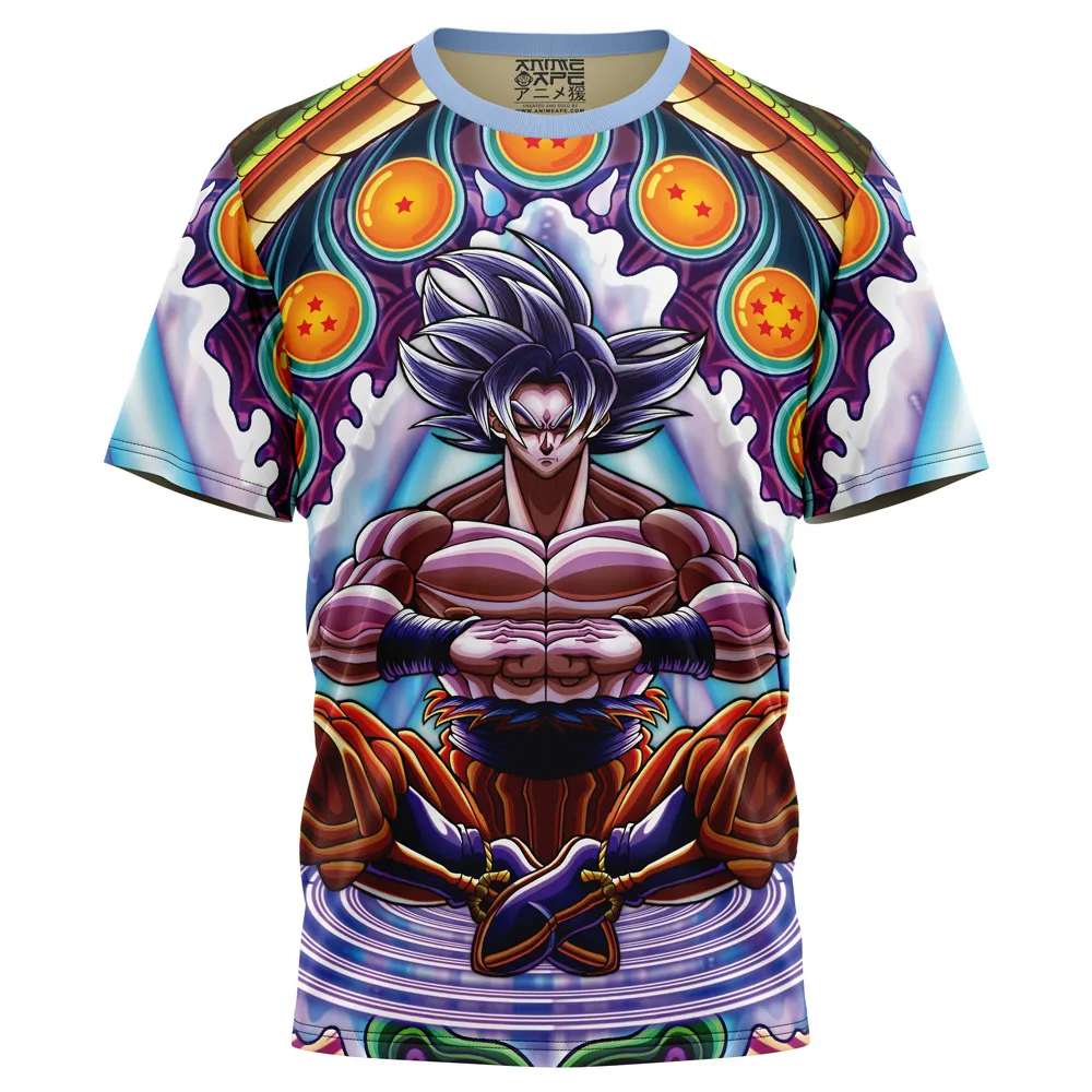 Trippy Ultra Instinct Goku Dragon Ball Super T-Shirt 3 Trippy Ultra Instinct Goku Dragon Ball Super T-Shirt