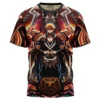 Ichigo True Shikai Bleach T-Shirt 1 Ichigo True Shikai Bleach T-Shirt -Deals Togberry Store ichigo T Shirt front