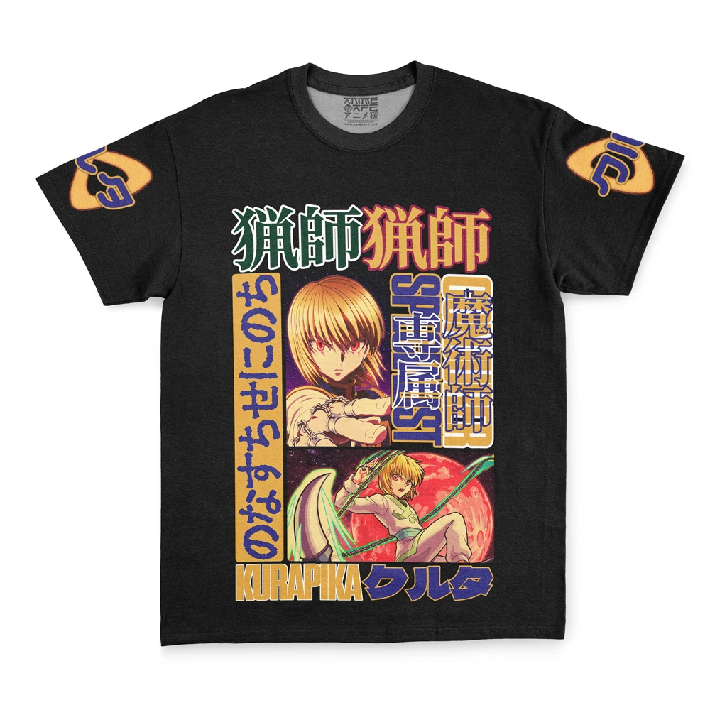 Kurapika Hunter X Hunter Streetwear T-Shirt 3 Kurapika Hunter X Hunter Streetwear T-Shirt
