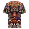 Trippy Monkey D. Luffy One Piece T-Shirt 2 Trippy Monkey D. Luffy One Piece T-Shirt -Deals Togberry Store luffy T Shirt front