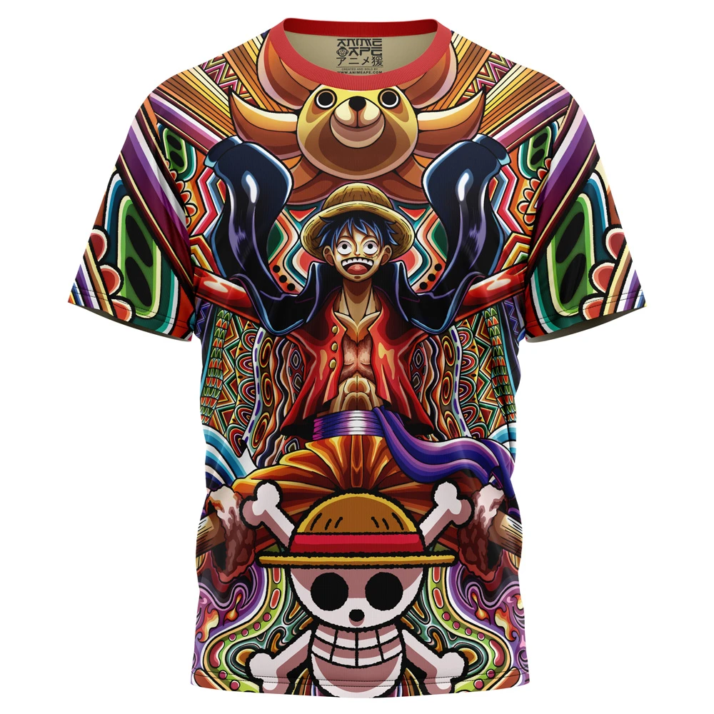 Trippy Monkey D. Luffy One Piece T-Shirt 3 Trippy Monkey D. Luffy One Piece T-Shirt