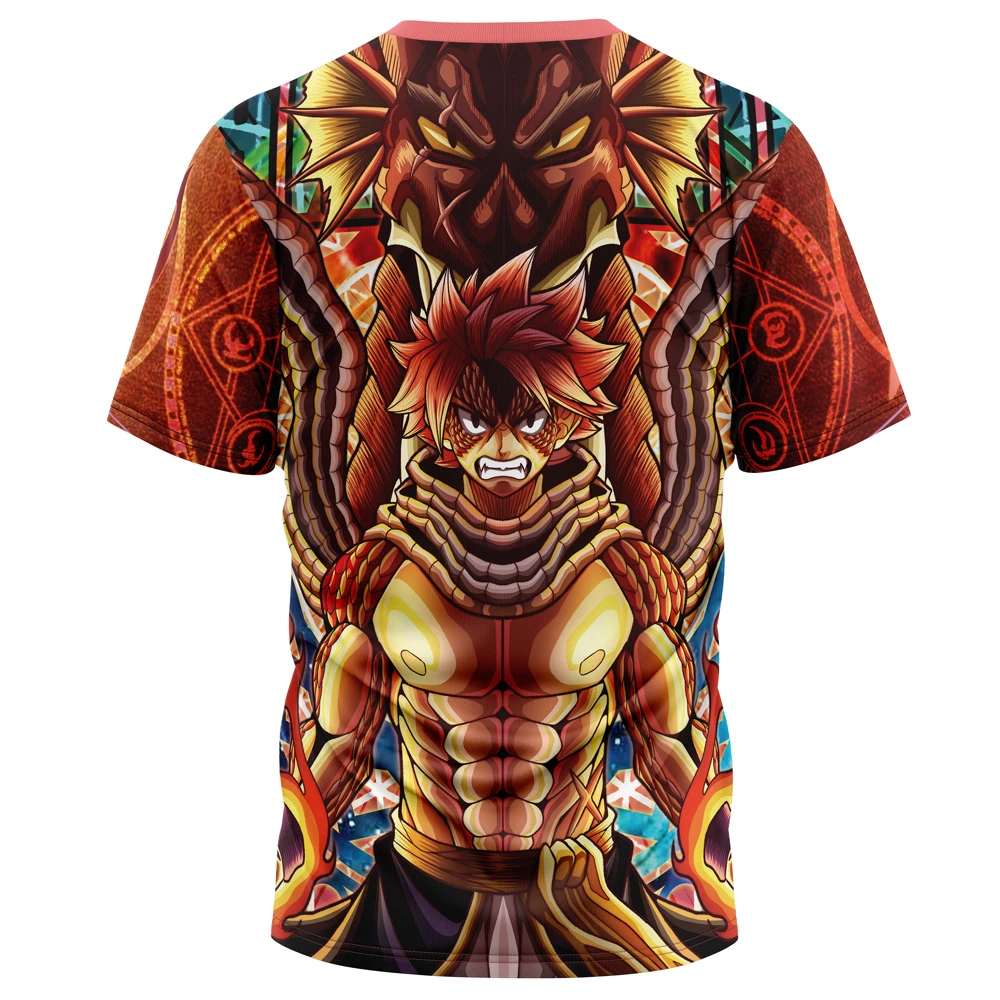 Trippy Natsu Dragneel X Igneel Fairy Tail T-Shirt 4 Trippy Natsu Dragneel X Igneel Fairy Tail T-Shirt - Image 2
