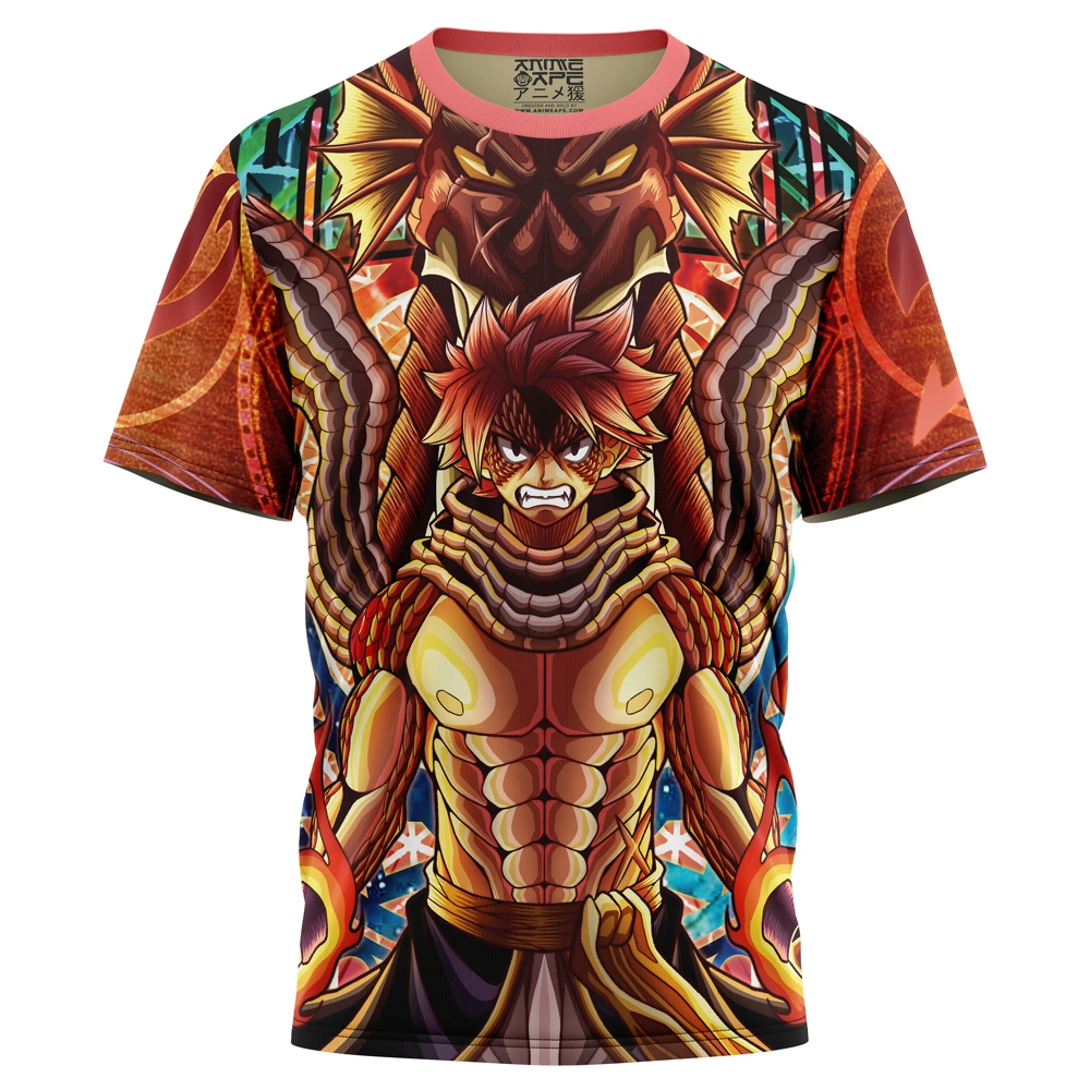 Trippy Natsu Dragneel X Igneel Fairy Tail T-Shirt 3 Trippy Natsu Dragneel X Igneel Fairy Tail T-Shirt