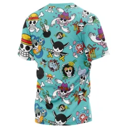 Strawhats Jolly Roger One Piece T-Shirt 8 Strawhats Jolly Roger One Piece T-Shirt -Deals Togberry Store strawhats T Shirt back side