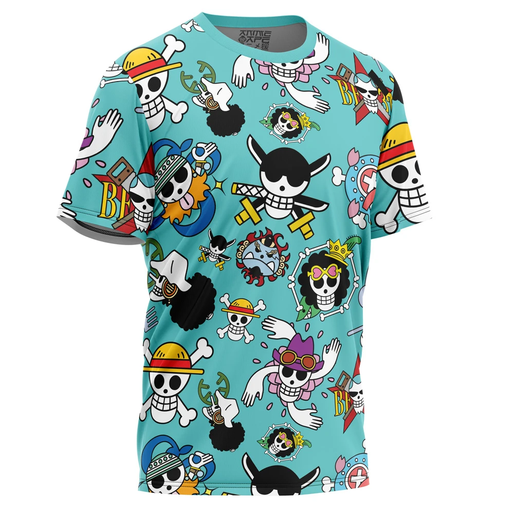 Strawhats Jolly Roger One Piece T-Shirt 4 Strawhats Jolly Roger One Piece T-Shirt - Image 2