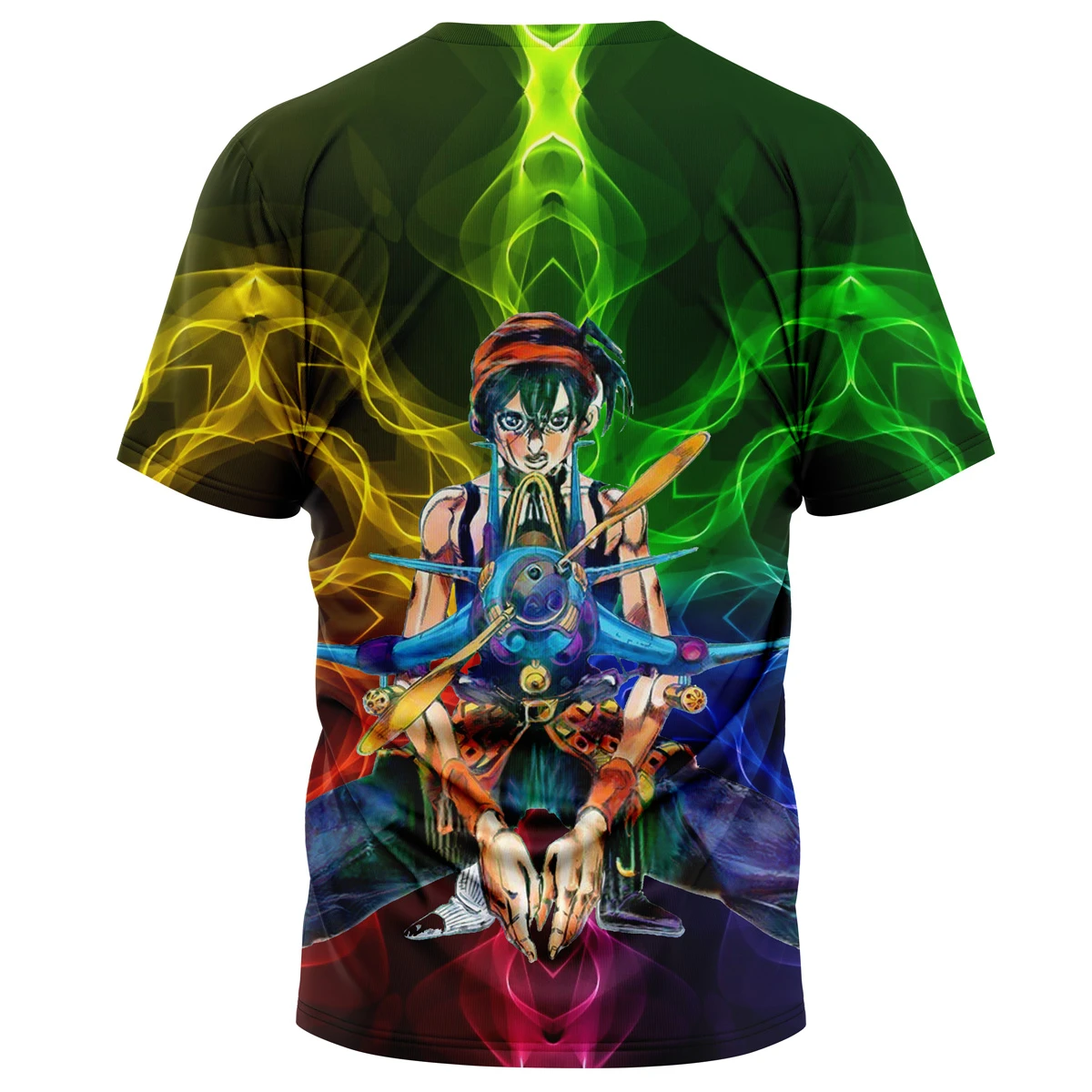 Trippy Narancia Lil Bomber Jojo’s Bizarre Adventure T-Shirt 4 Trippy Narancia Lil Bomber Jojo’s Bizarre Adventure T-Shirt - Image 2