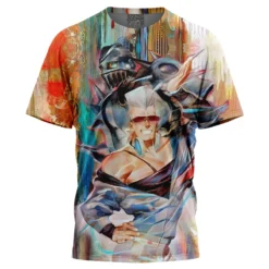 Trippy Polnareff Silver Chariot Jojo’s Bizarre Adventure T-Shirt