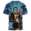 Trippy Risotto Nero Metallic Jojo’s Bizarre Adventure T-Shirt 1 Trippy Risotto Nero Metallic Jojo’s Bizarre Adventure T-Shirt -Deals Togberry Store t shirt front 3