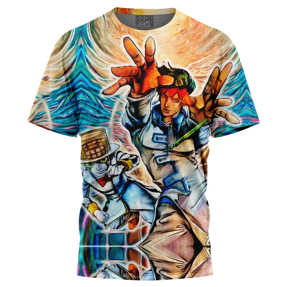 Trippy Rohan Kishibe Heaven’s Door Jojo’s Bizarre Adventure T-Shirt 3 Trippy Rohan Kishibe Heaven’s Door Jojo’s Bizarre Adventure T-Shirt