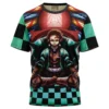 Trippy Kamado Tanjiro Demon Slayer T-Shirt 1 Trippy Kamado Tanjiro Demon Slayer T-Shirt -Deals Togberry Store tanjiro T Shirt front